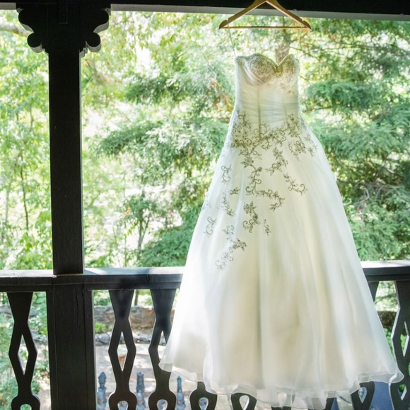 Allure One of a Kind Wedding Dress - Picture 2 of 5